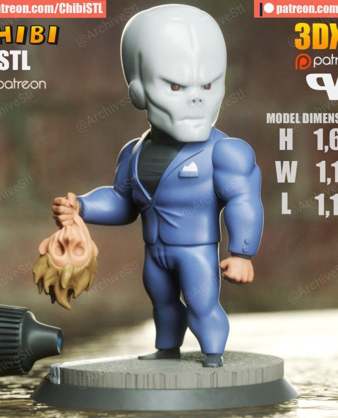 变色龙(Chameleon) 3D打印图纸